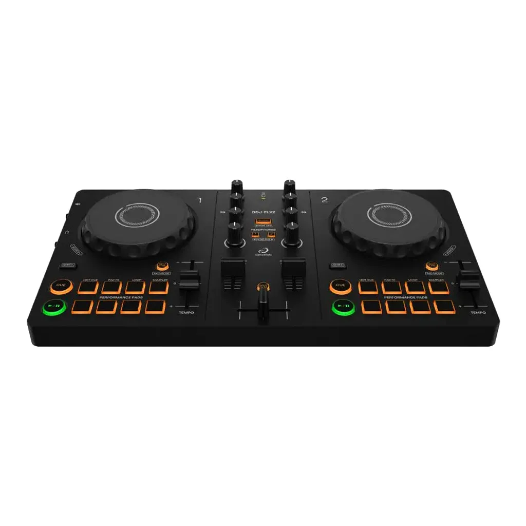 AlphaTheta DDJ-FLX2 Compact 2-Channel DJ Controller