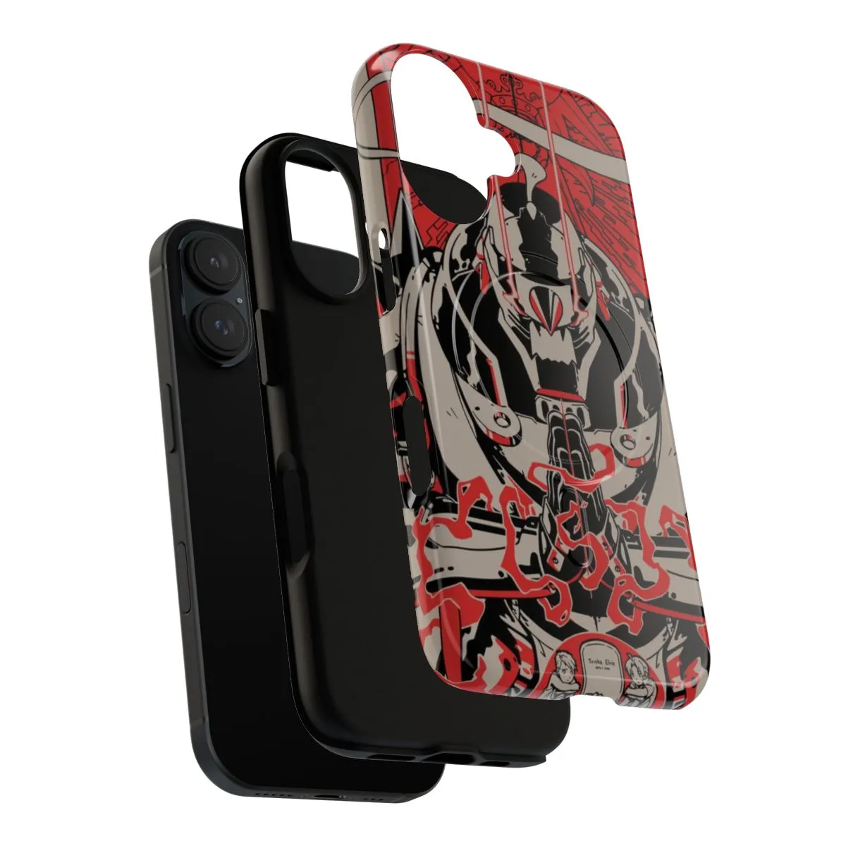 Alphonse Elric Inspired Magnetic Tough Phone Case