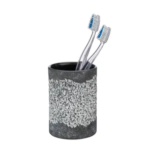 Anfo Ceramic Toothbrush Tumbler Grey