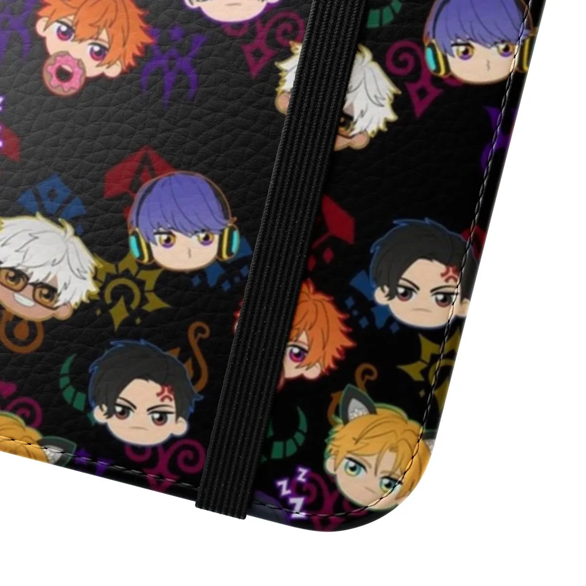 Anime Demon Brothers Themed Flip Cover Phone Case