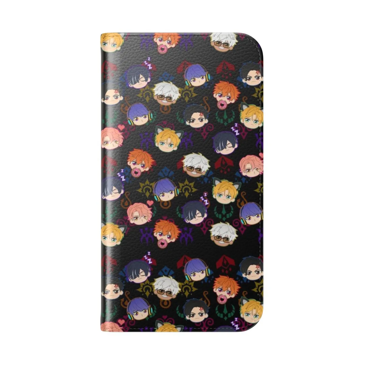 Anime Demon Brothers Themed Flip Cover Phone Case