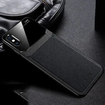 Anti-drop leather phone case