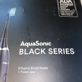 Aquasonic Black Series Ultra Whitening Power Toothbrush