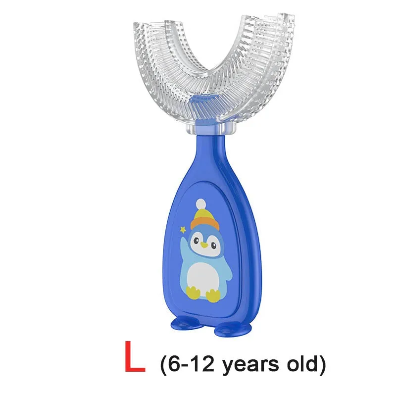 Baby Toothbrush Children's Teeth Oral Care Cleaning Brush Soft Silicone Teethers Baby Toothbrush New Born Baby Items 2-12Y