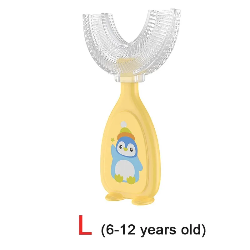 Baby Toothbrush Children's Teeth Oral Care Cleaning Brush Soft Silicone Teethers Baby Toothbrush New Born Baby Items 2-12Y