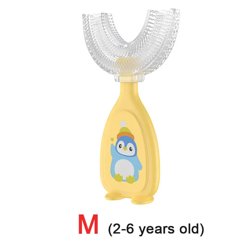 Baby Toothbrush Children's Teeth Oral Care Cleaning Brush Soft Silicone Teethers Baby Toothbrush New Born Baby Items 2-12Y