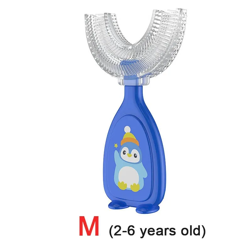 Baby Toothbrush Children's Teeth Oral Care Cleaning Brush Soft Silicone Teethers Baby Toothbrush New Born Baby Items 2-12Y