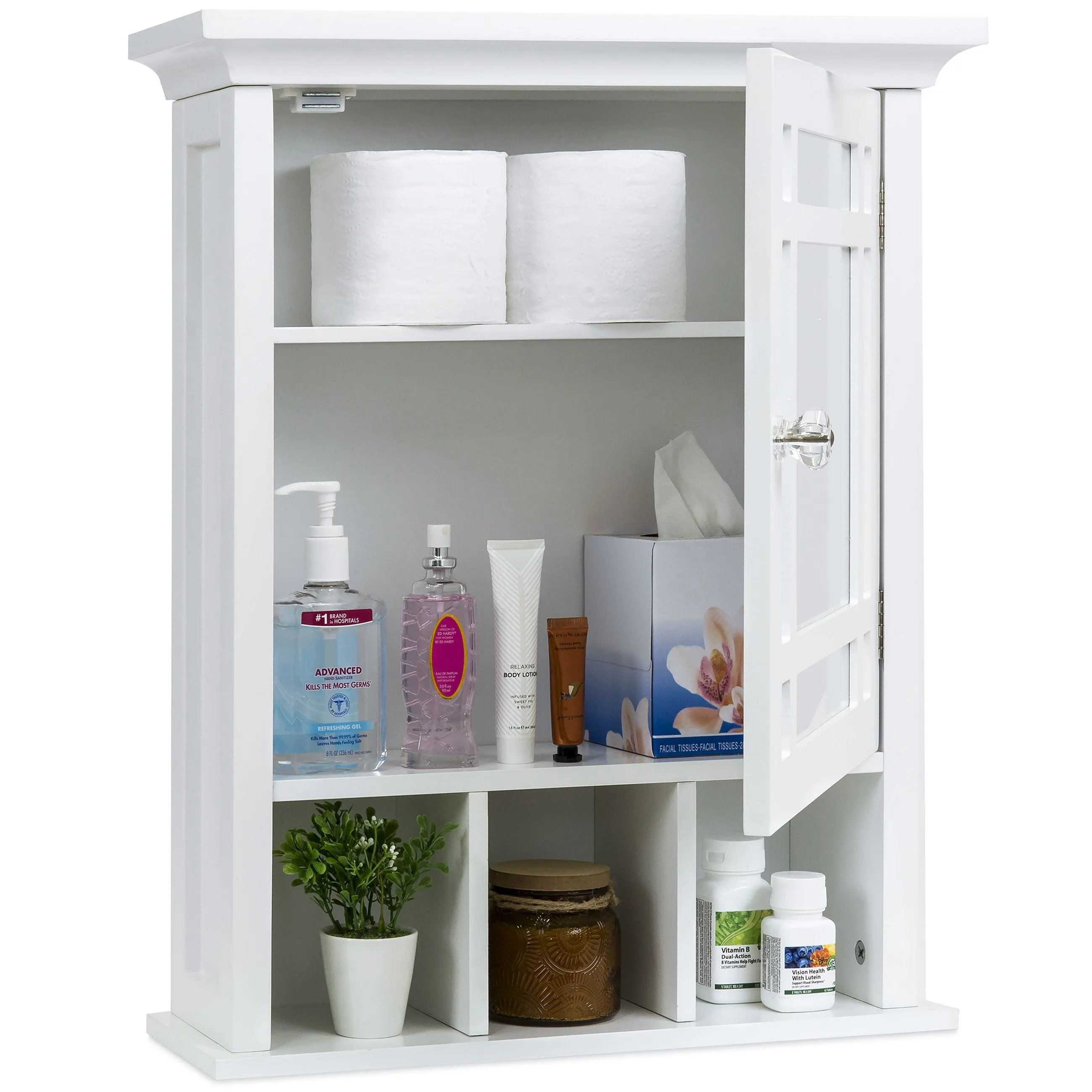 Bathroom Vanity Mirror Wall Storage Cabinet