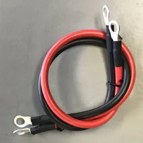 Battery Cables  6AWG  20" Long