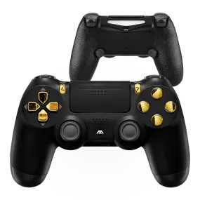 BLACK GOLD EXTREME PS4 SMART PRO MODDED CONTROLLER