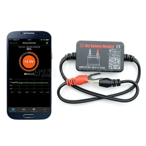 Bluetooth 4.0 Mobile App 12V Battery Volt Meter Monitor / Tester