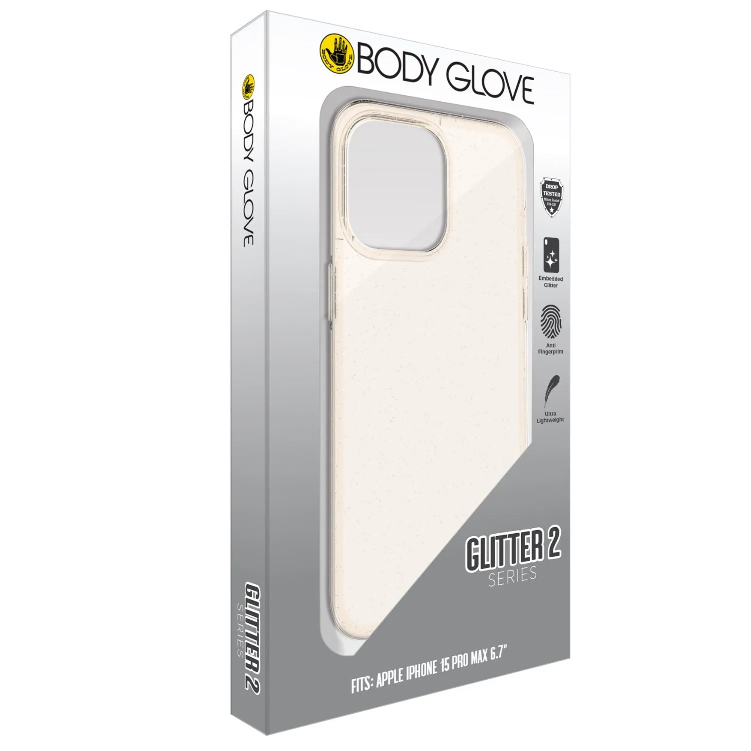 Body Glove Glitter2 Case - Apple iPhone 15 Pro Max - BGGLT-IP15PM-PK