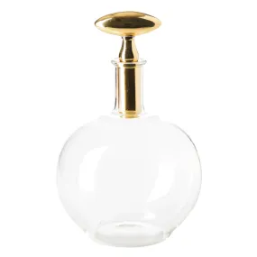 Brass Top Modern Decanter