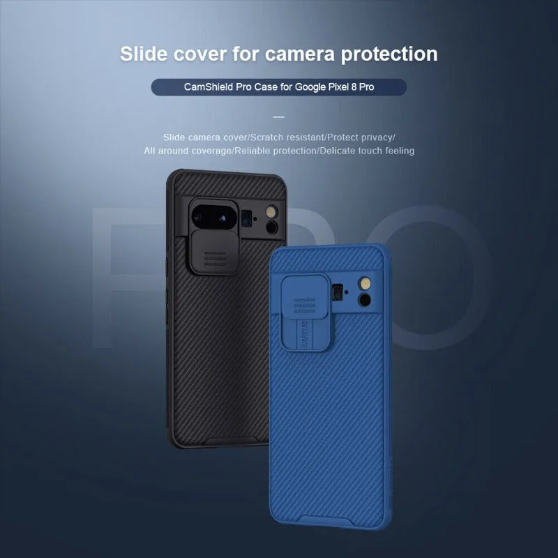 CamShield Pro Hard PC Phone CaseWith Slide Camera For Google Pixel 8