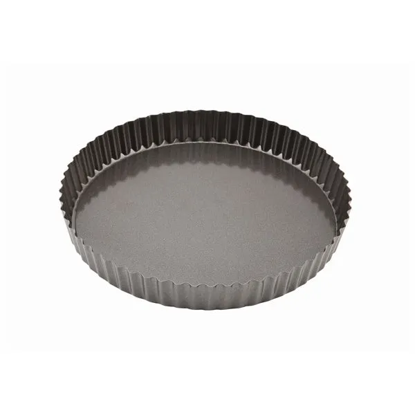 Carbon Steel Non-Stick Fluted Quiche Tin 25cm