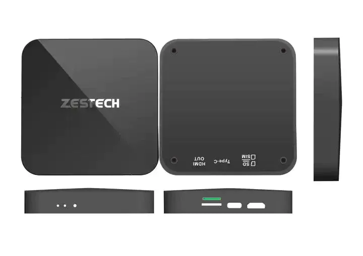 Carplay ZESTECH 6225 Android Ai Box 8GB RAM ,128 GB Storage Matt Black