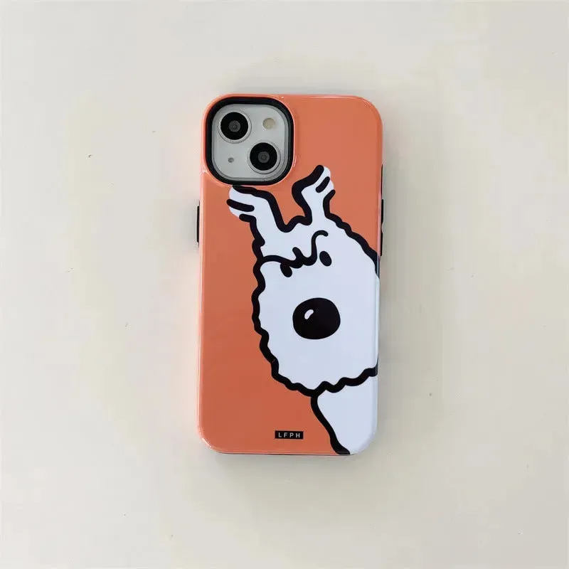 Cartoon Cute Probe Dog Phone Case