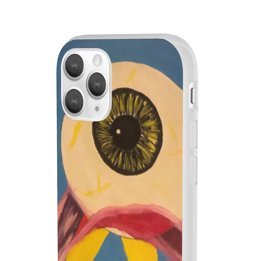 Cell Phone Flexi Cases AL BLUE DESIGNED EYE CANDY