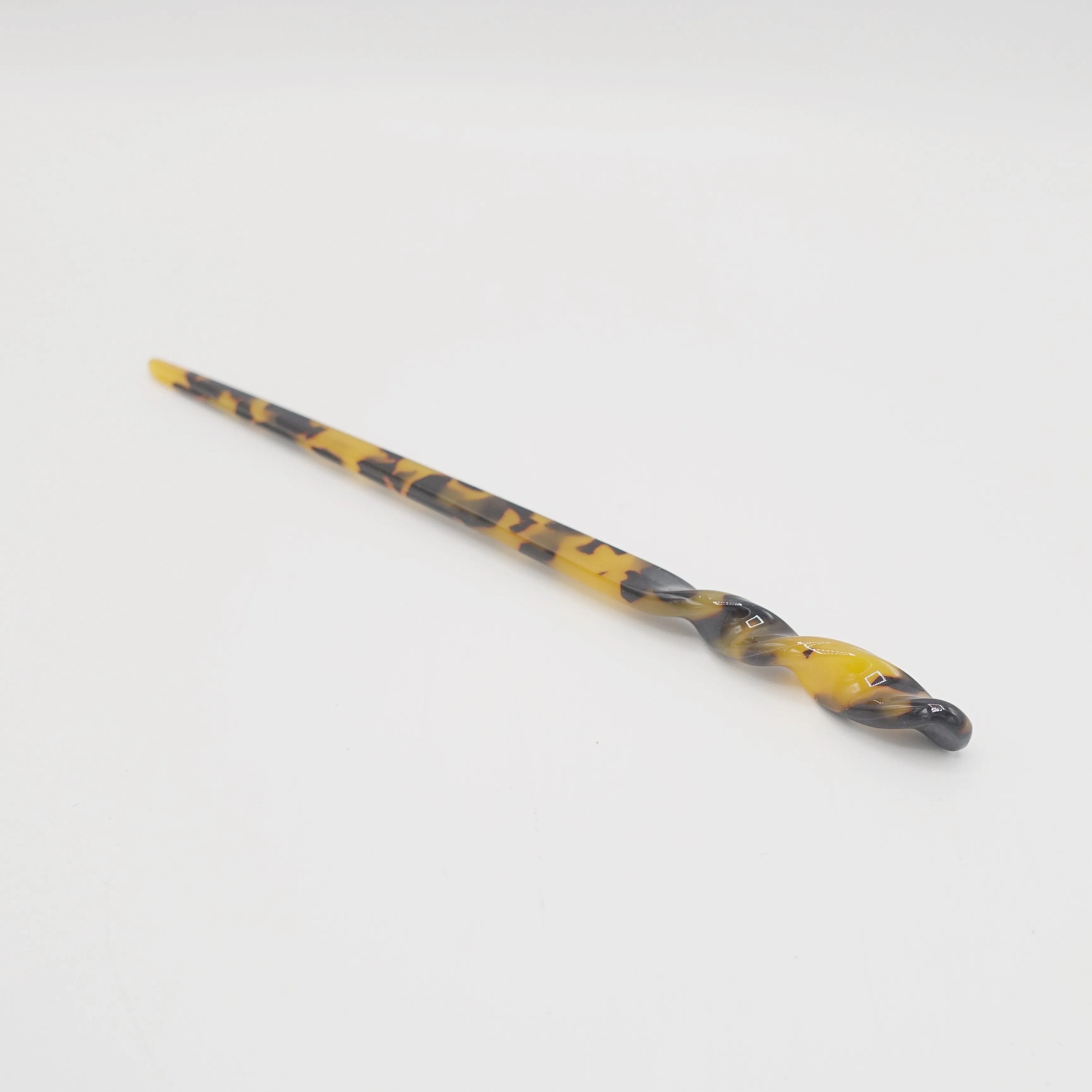 cellulose acetate marble hair stick