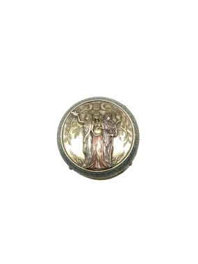 Celtic Triple Goddess trinket box