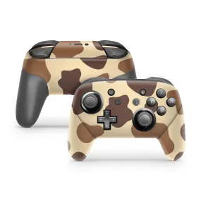 Chocolate Moo Moo Nintendo Switch Pro Controller Skin