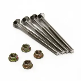 Chrome Carriage Bolt Kit for Trackballs 2.75inch