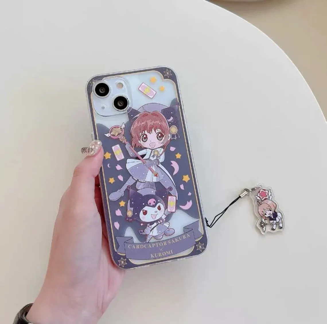 Clean CardCaptorSakura X MM KU CN PN iPhone Case 6 7 8 PLUS SE2 XS XR X 11 12 13 14 15 Pro Promax 12mini 13mini