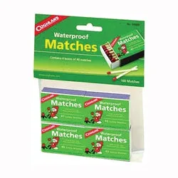 COGHLAN'S 940BP Waterproof Matches, 40-Stick, Wood Stick