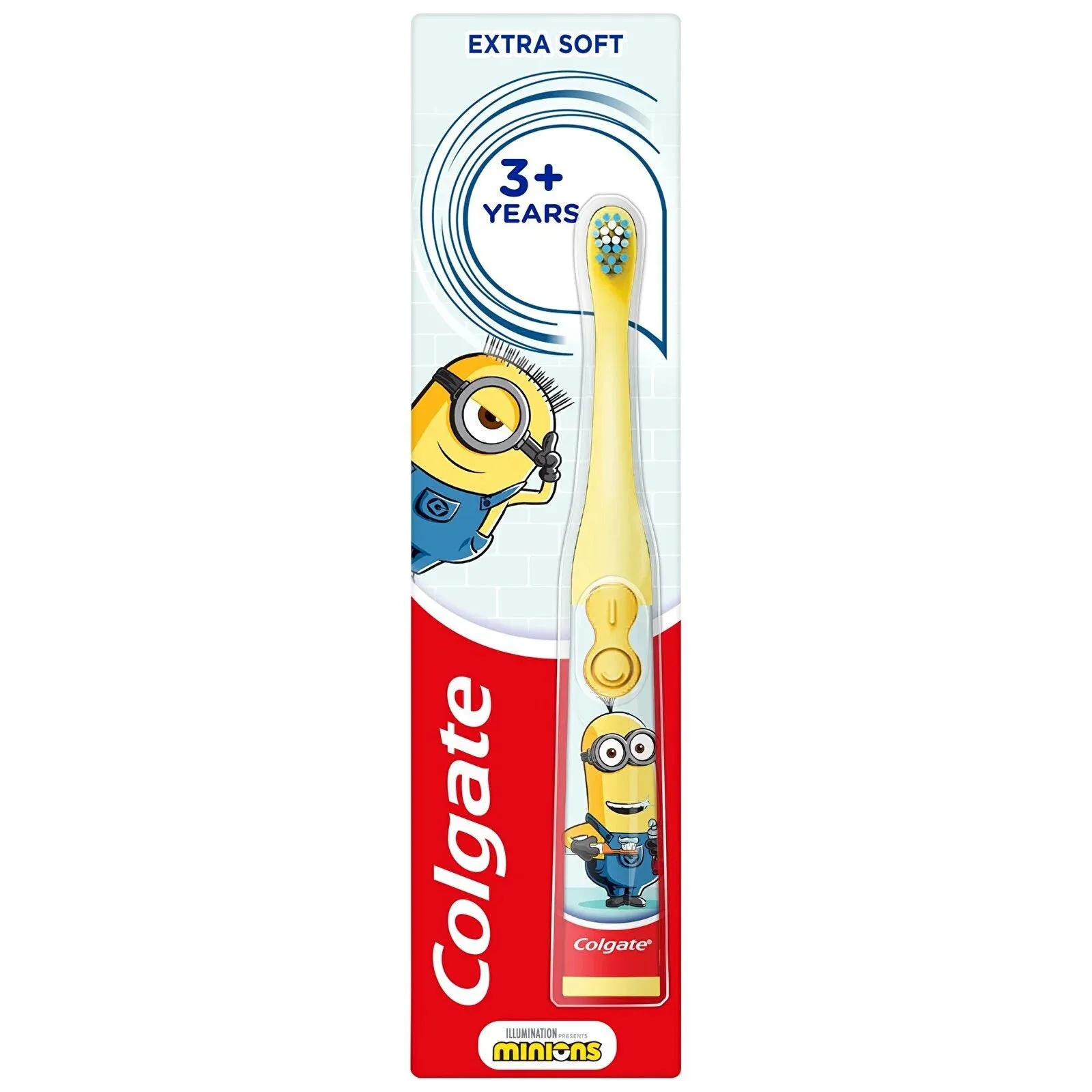 Colgate Minions Extra Soft Battery Toothbrush 3  years