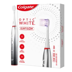 Colgate OpticWhite Glint Glow Electric Toothbrush (Black) Each