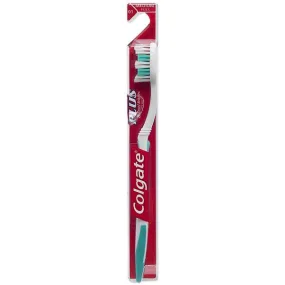 COLGATE - Plus Bi-Level Bristles Medium Full Toothbrush - 1 Toothbrush