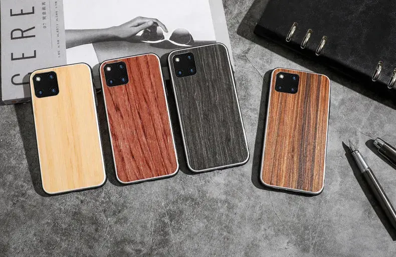 Compatible  Solid Wood Phone Case