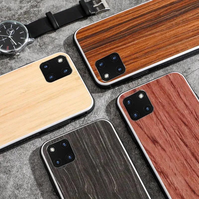 Compatible  Solid Wood Phone Case