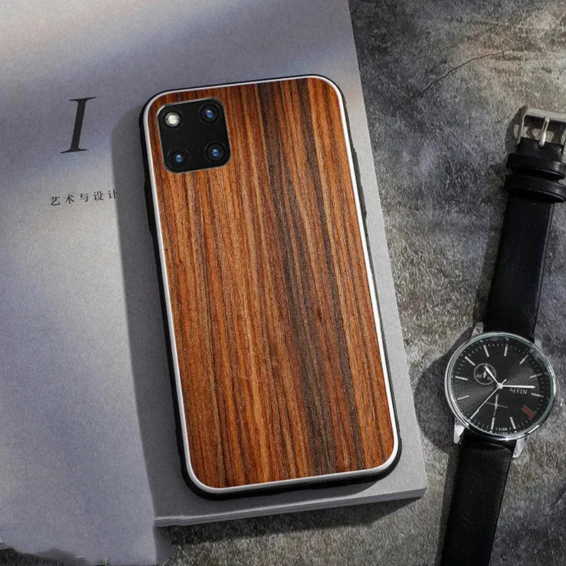 Compatible  Solid Wood Phone Case