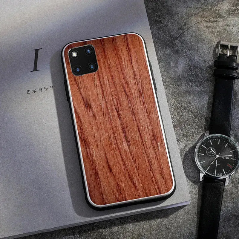 Compatible  Solid Wood Phone Case