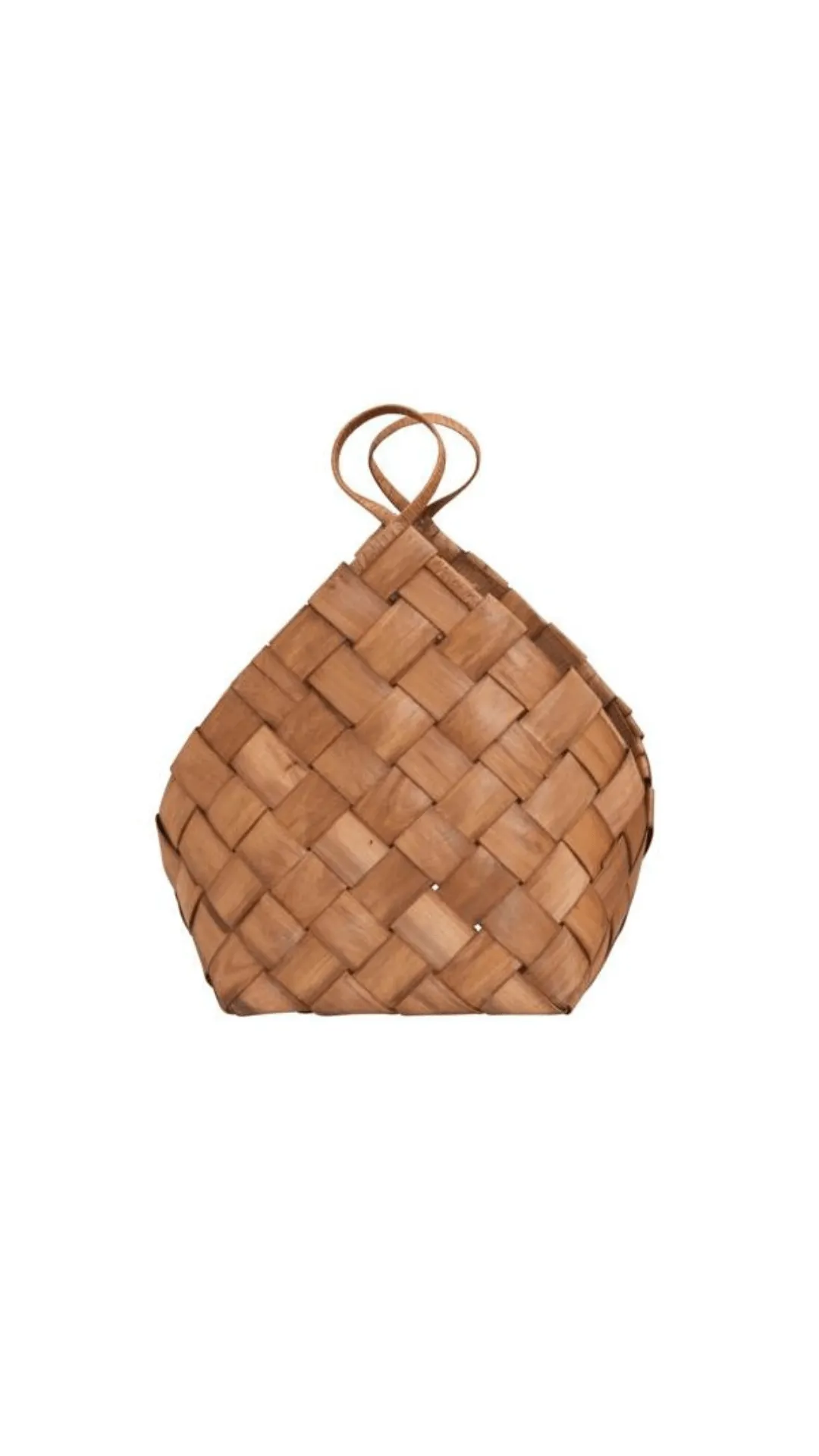 Conical Brown Baskets, Singles or as a Set | Pinewood & Paper | by House Doctor