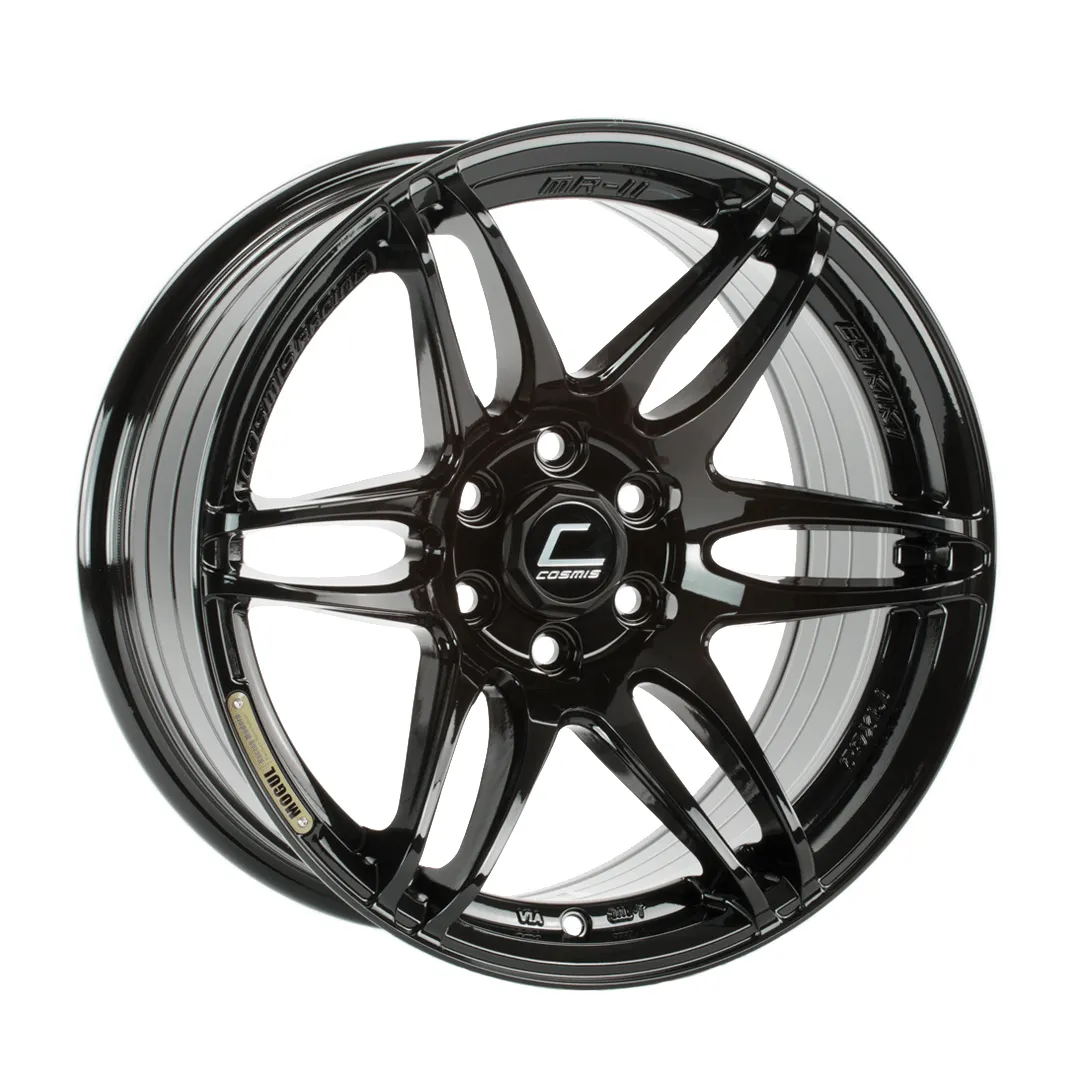 Cosmis Racing MRII Wheels (17x8) [Black  15mm Offset] 6x114.3