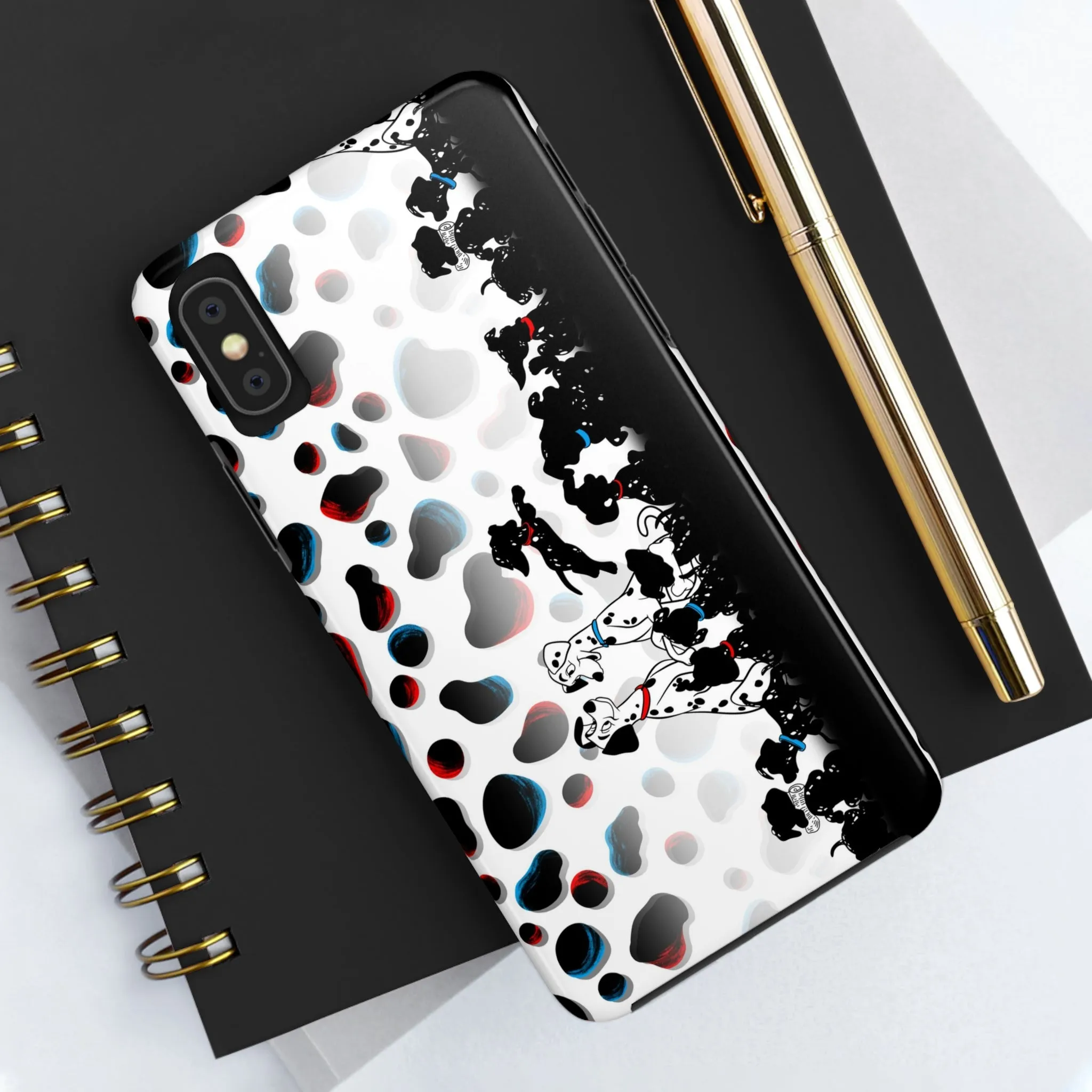 Dalmation Border Phone Case Gift Inspired Fan Art