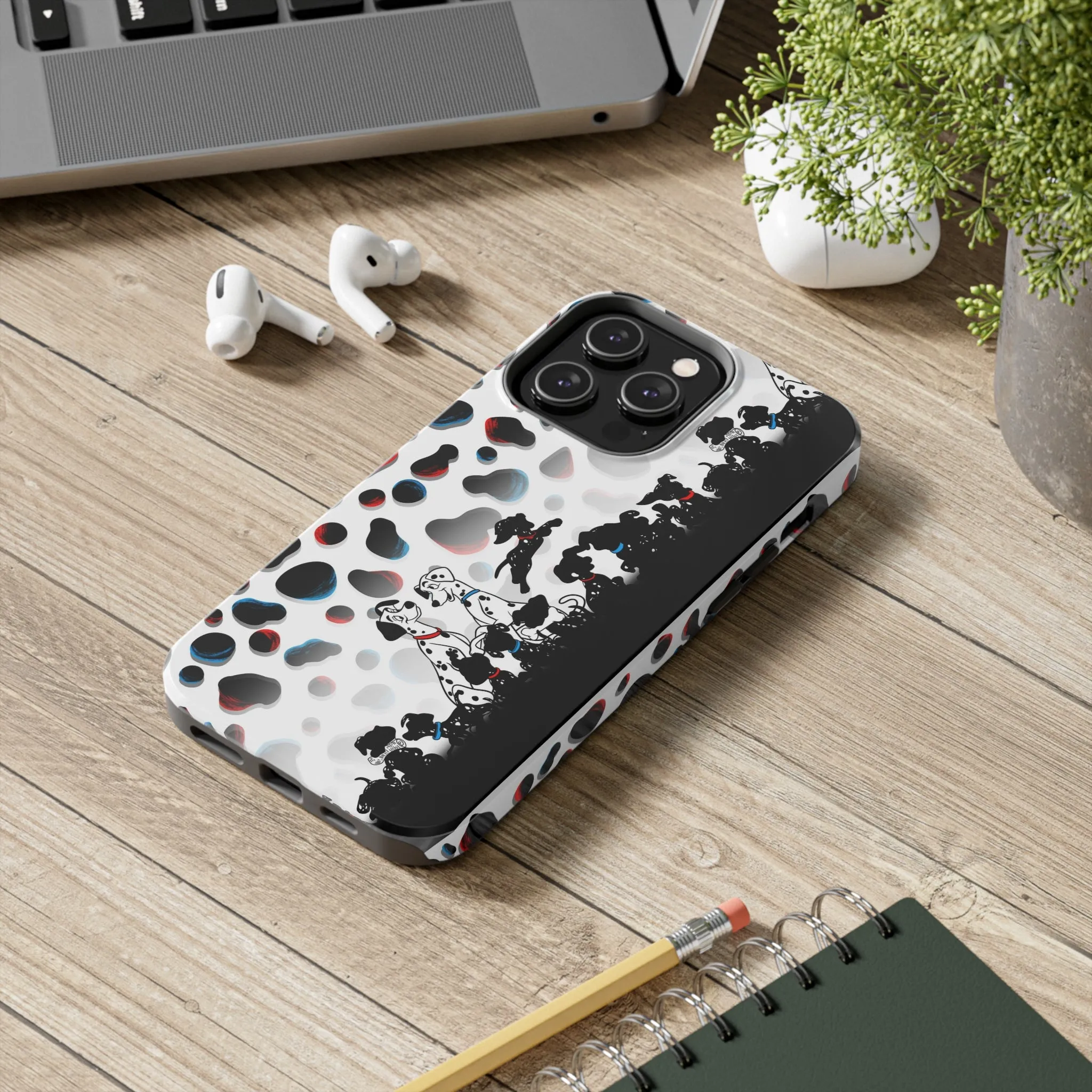 Dalmation Border Phone Case Gift Inspired Fan Art