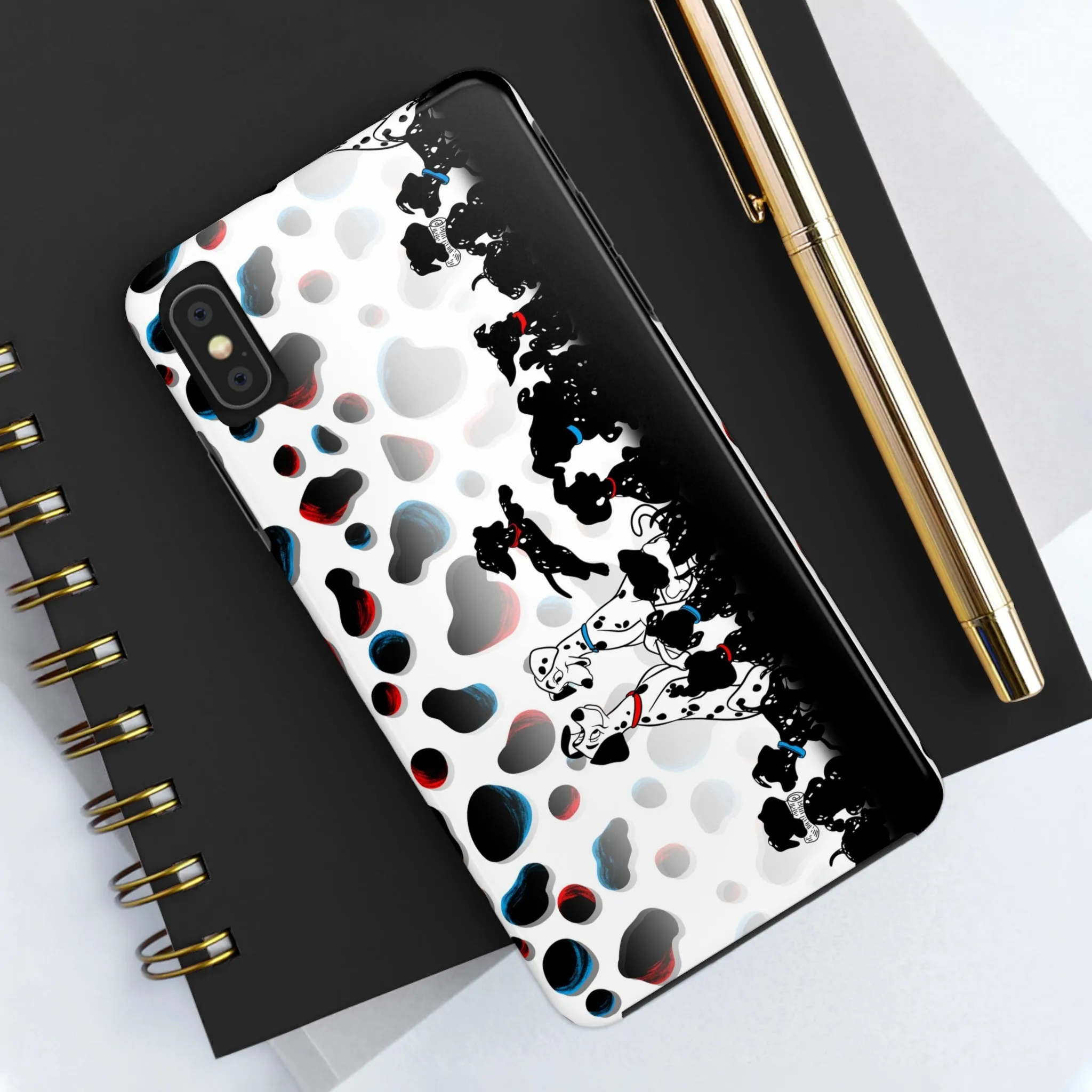 Dalmation Border Phone Case Gift Inspired Fan Art