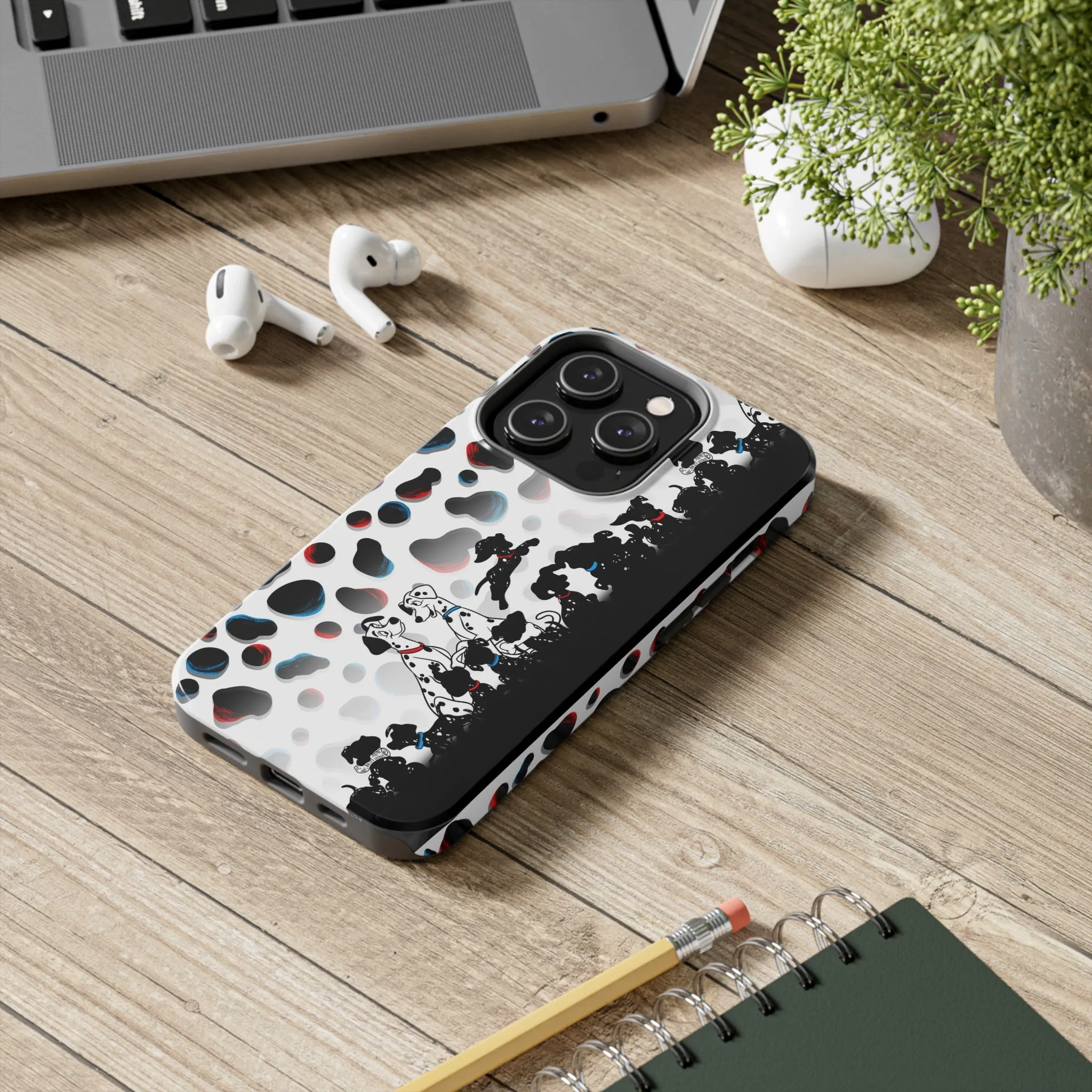 Dalmation Border Phone Case Gift Inspired Fan Art