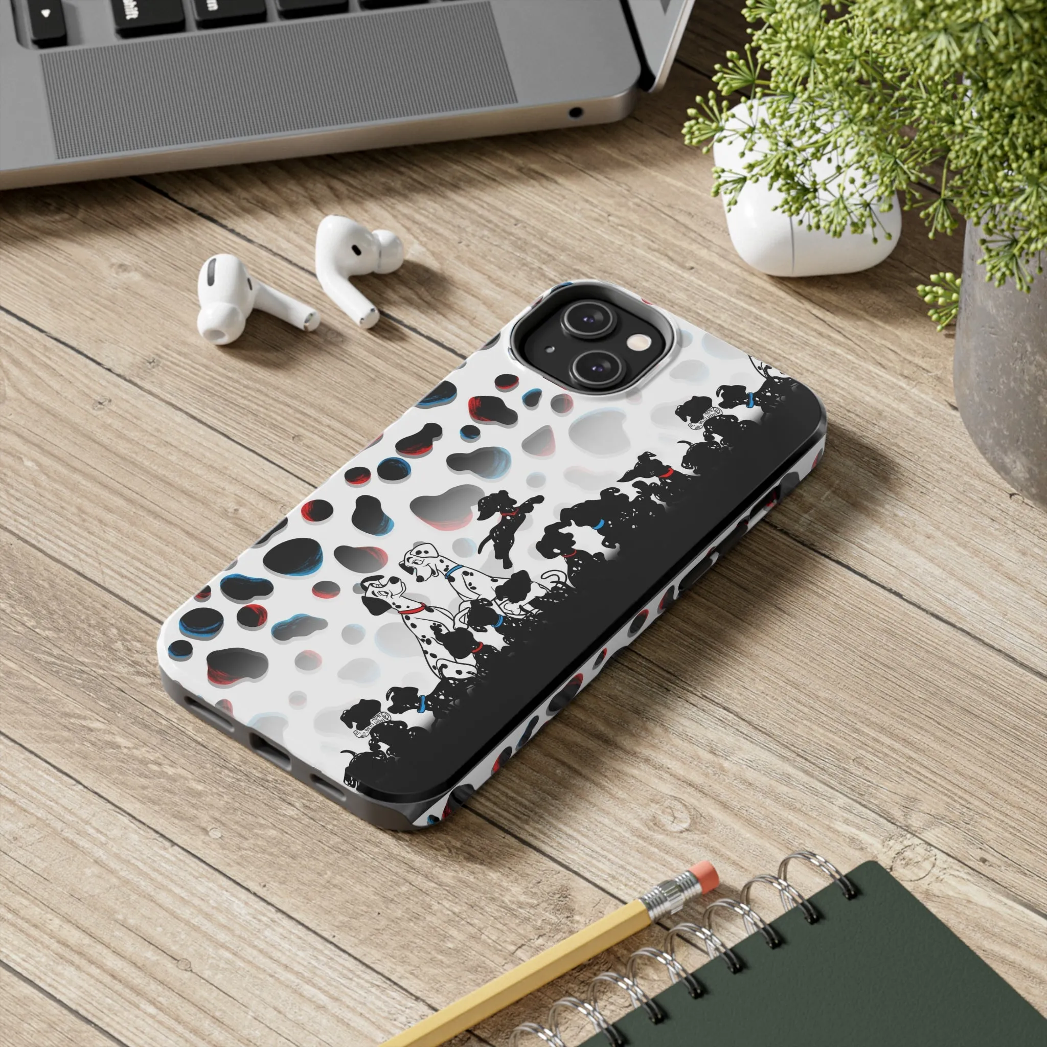 Dalmation Border Phone Case Gift Inspired Fan Art