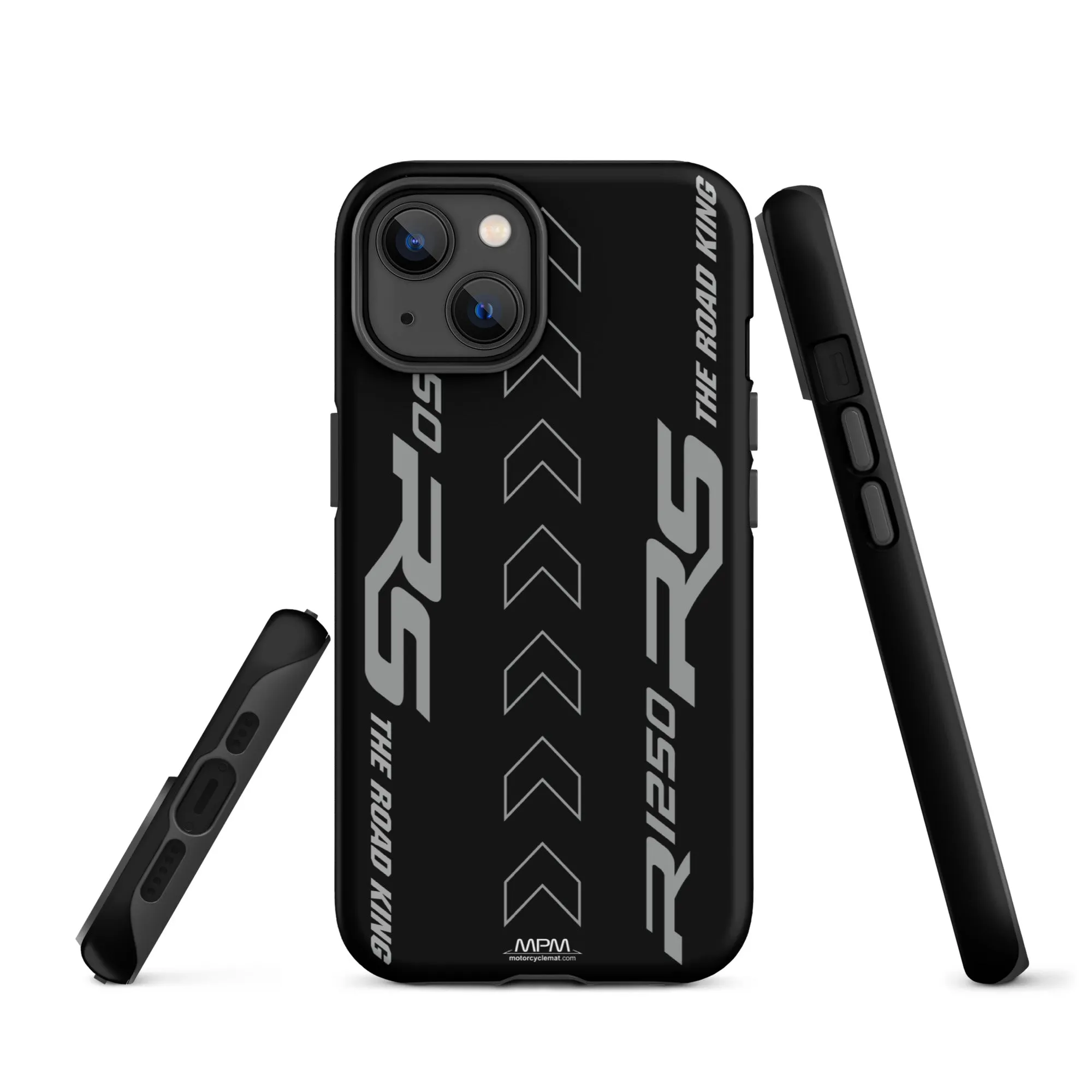 Designed Tough Case For iPhone inspired by BMW R1250 RS Triple Black Motorcycle Model  - MM5560