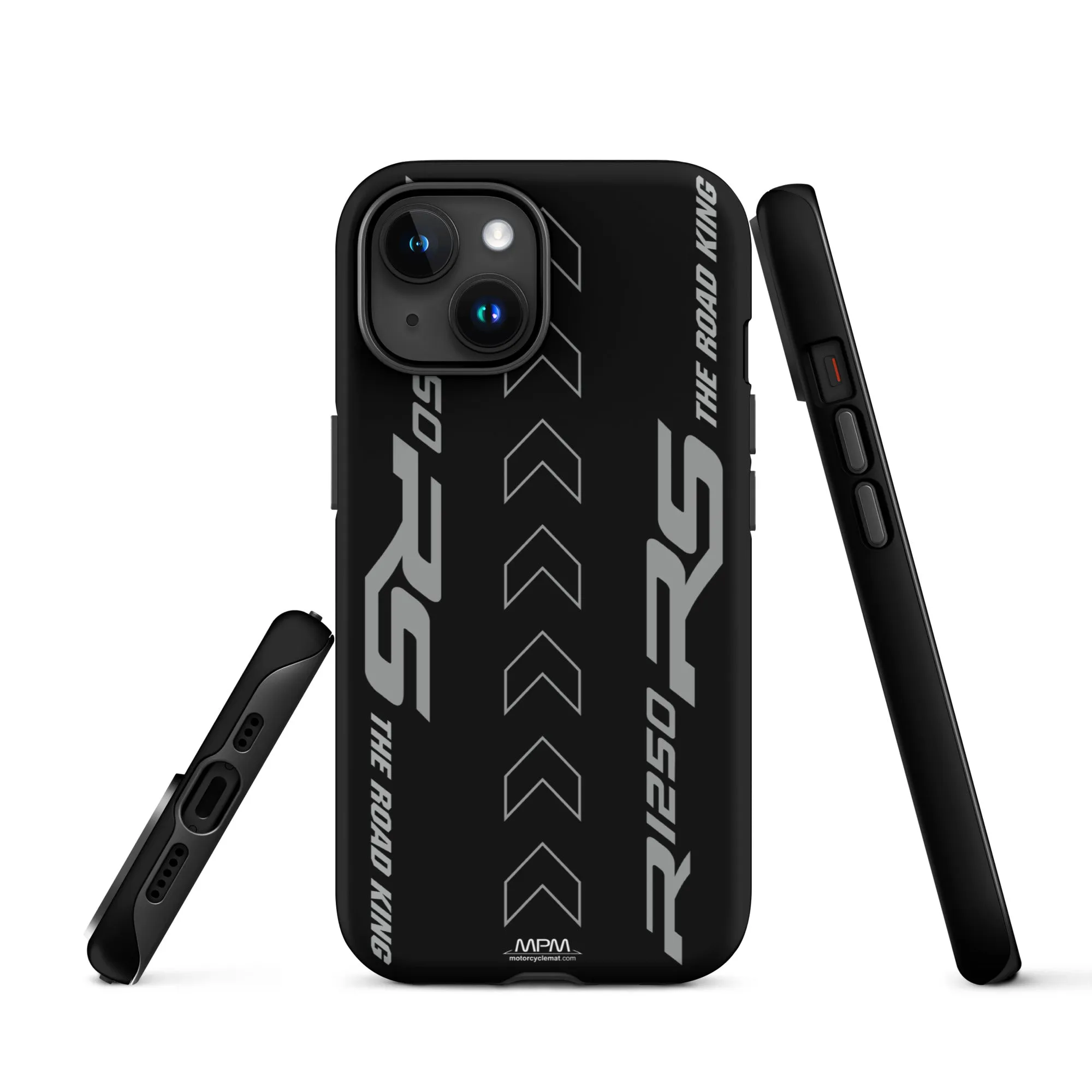 Designed Tough Case For iPhone inspired by BMW R1250 RS Triple Black Motorcycle Model  - MM5560