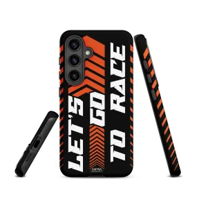 Designed Tough Case For Samsung inspired by KTM Let's Go to Race Motorcycle Model - MM5212