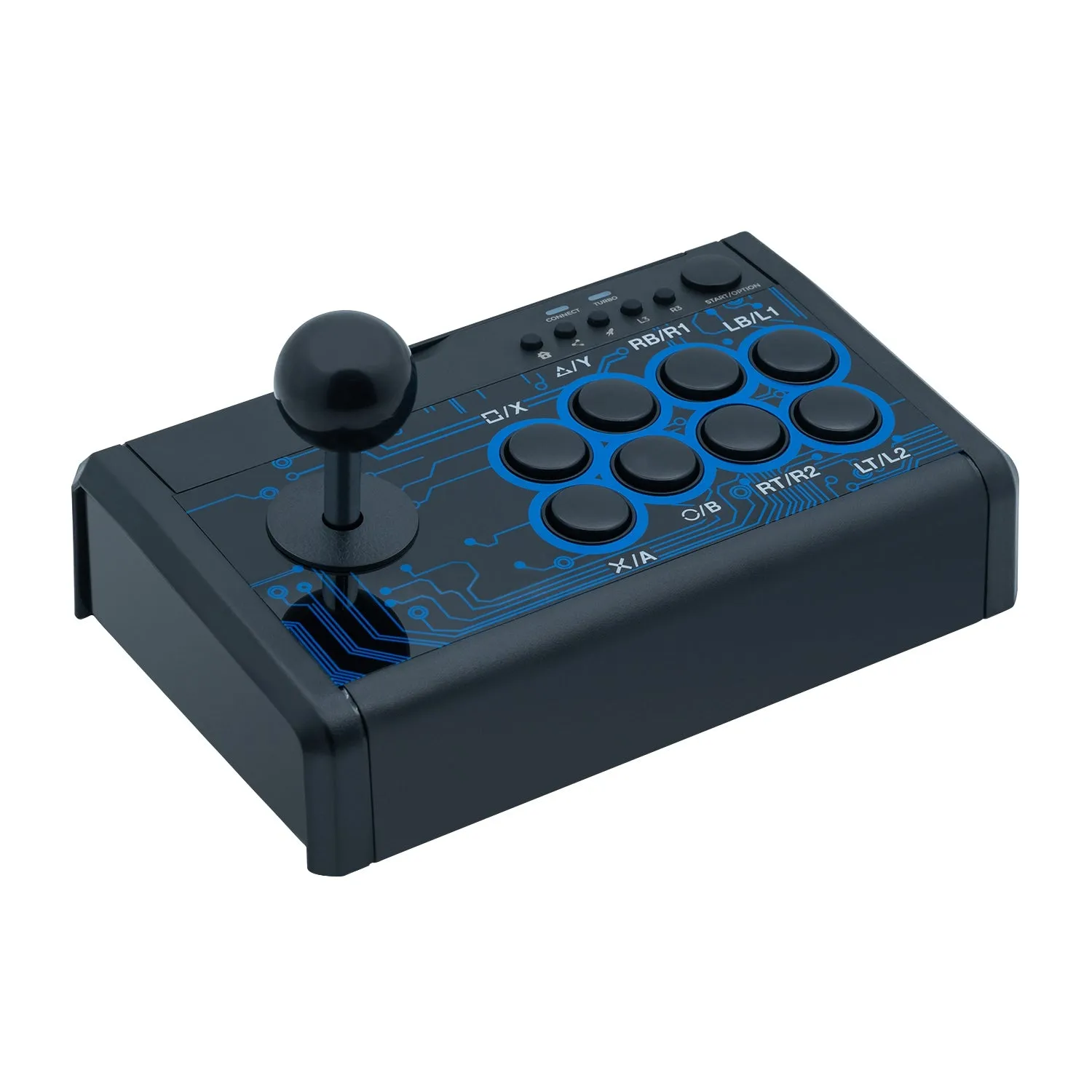 DOBE 7in1 Mini Arcade Stick  Fightstick Joy stick Fight Stick for PS4/PS3/Xbox One/Xbox 360/for Nintendo Switch/ for Android/PC