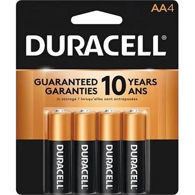 Duracell AA Batteries - 4 Pack