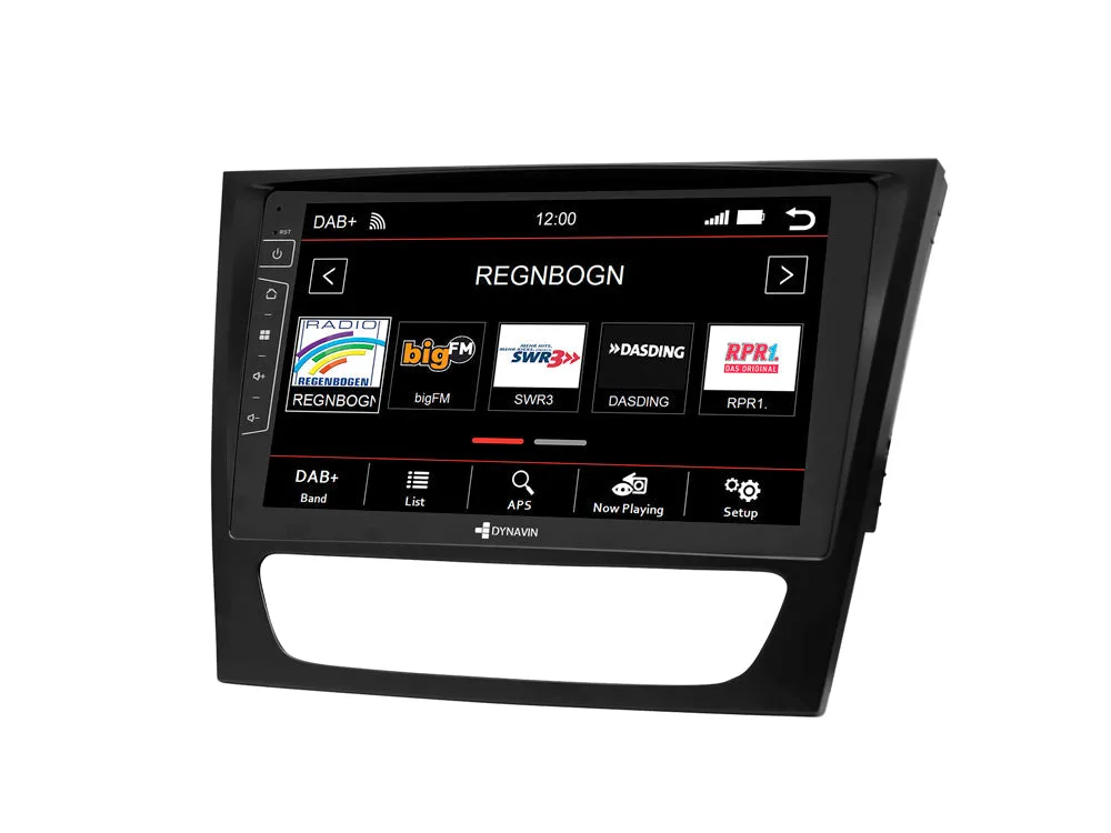 Dynavin 9 Plus Radio Navigation Mercedes E-Class W211 (02-09) 9" Touchscreen Android Auto / Apple Carplay