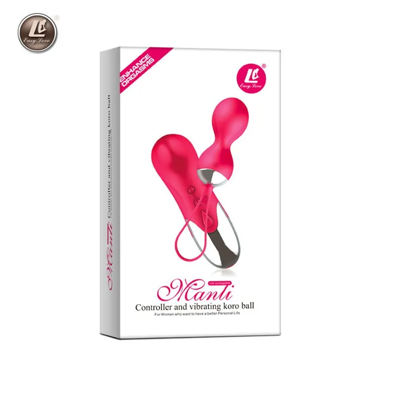 EASY.LOVE Manli controller and vibrating kegel ball