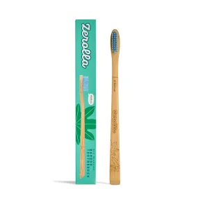 Eco Biobased Bamboo Toothbrush - Plant-based Bristles Medium